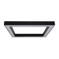LED-kattovalaisin LED/130W/230V 3000/4000/6500K 100x100 cm musta